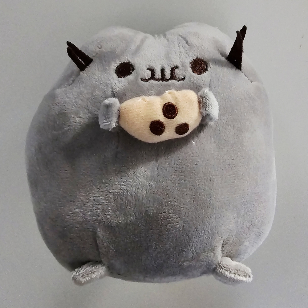 Gray Plush Cat Toy